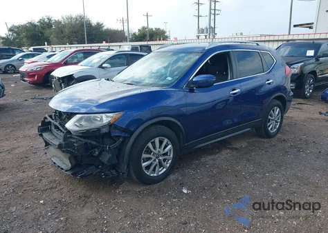 2019 Nissan Rogue Sv z USA, uszkodzony, nr VIN KNMAT2MT4KP517386